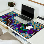 Authentic Aboriginal Art - Untitled Desk Mat Gallery Image 2