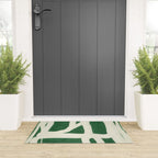 Green White Movement  Welcome Mat Gallery Image 3
