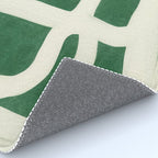 Green White Movement  Rug Gallery Image 4