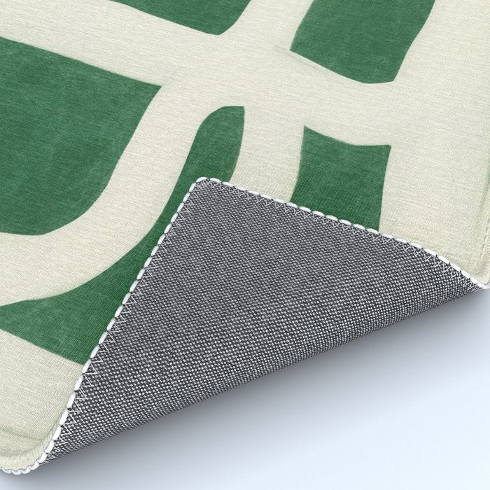 Green White Movement  Rug Gallery Image 4