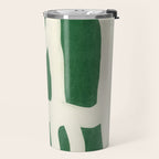 Green White Movement  Travel Mug Gallery Image 2