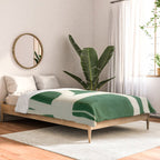 Green White Movement  Comforter Gallery Image 2