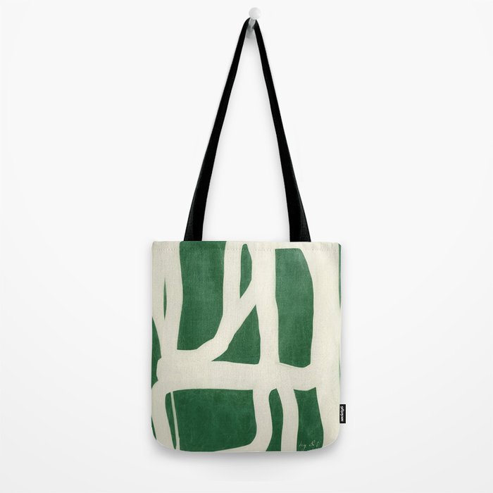 Green White Movement  Tote Bag Gallery Image 2