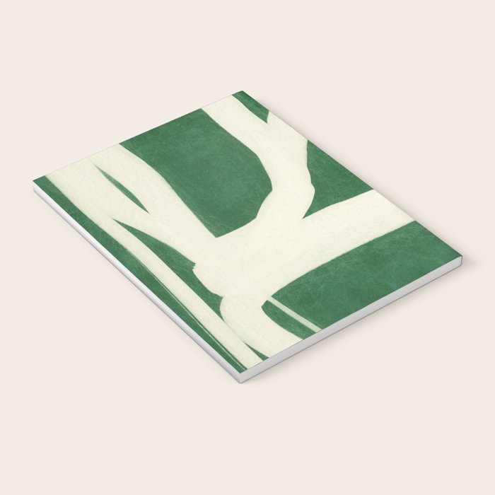 Green White Movement  Notebook Gallery Image 3