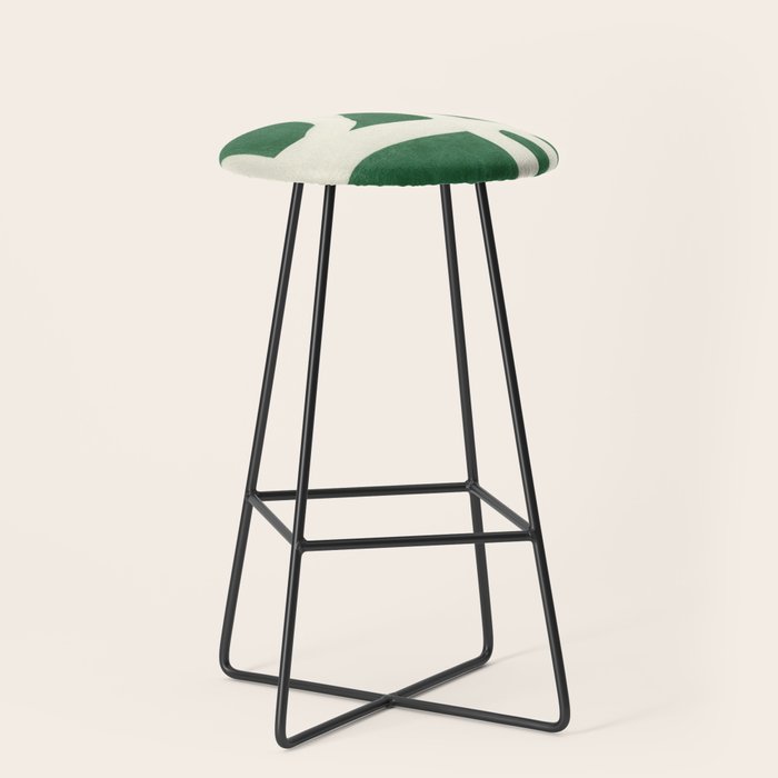 Green White Movement  Stool Gallery Image 1
