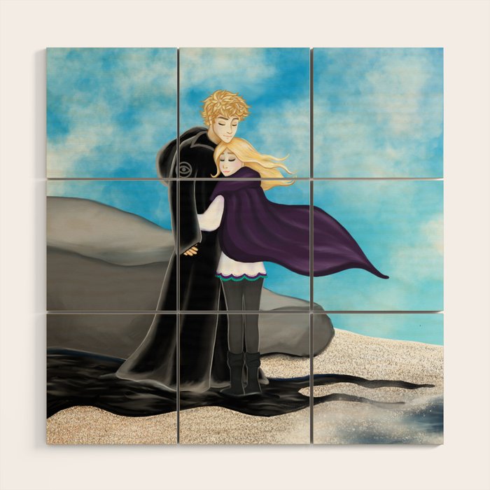 Sophie and Keefe Wood Wall Art Gallery Image 1