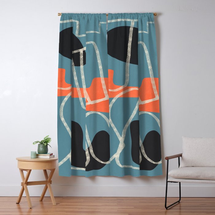 Organic Minimalist Layers 6 Window Curtain Gallery Image 5