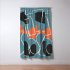 Organic Minimalist Layers 6 Window Curtain Gallery Image 3