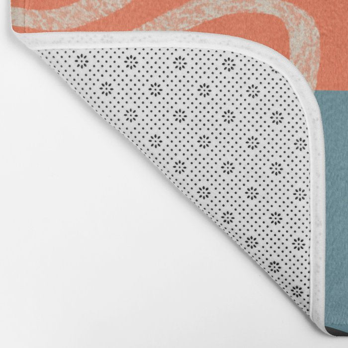 Organic Minimalist Layers 6 Bath Mat Gallery Image 2