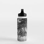 Miami Florida Palm Trees Black and White Vintage Photograph, 1915 Water Bottle Gallery Image 3