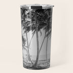 Miami Florida Palm Trees Black and White Vintage Photograph, 1915 Travel Mug Gallery Image 1