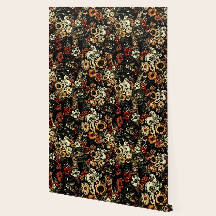 Winter Night Garden Wallpaper Gallery Image 2