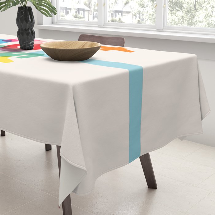 Trust Yourself Typography Tablecloth Gallery Image 3