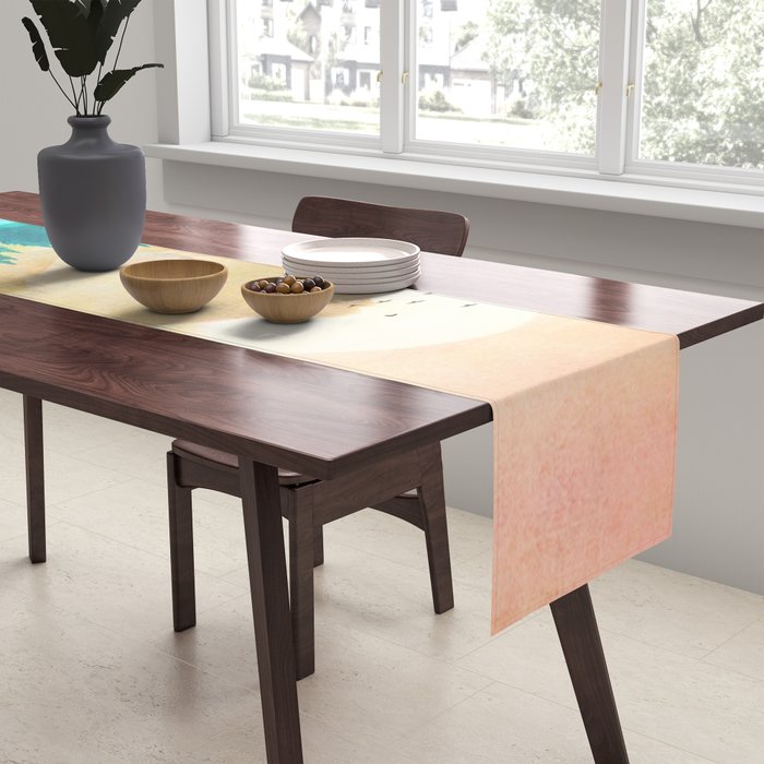 Summer Mountain Sunrise Table Runner Gallery Image 2