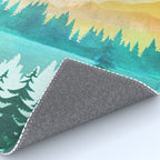 Summer Mountain Sunrise Rug Gallery Image 4