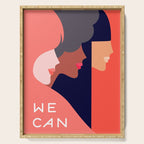 Together, we can  #girlpower Serving Tray Gallery Image 1