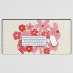 Blushing Daisy Desk Mat Gallery Image 1