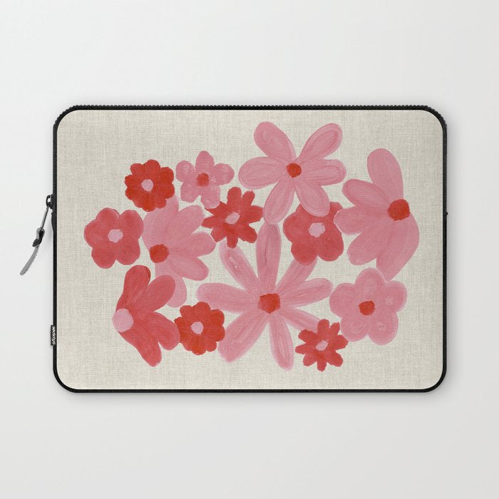 Blushing Daisy Laptop Sleeve Gallery Image 1