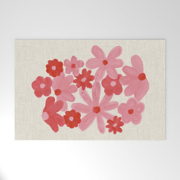 Blushing Daisy Welcome Mat Gallery Image 1