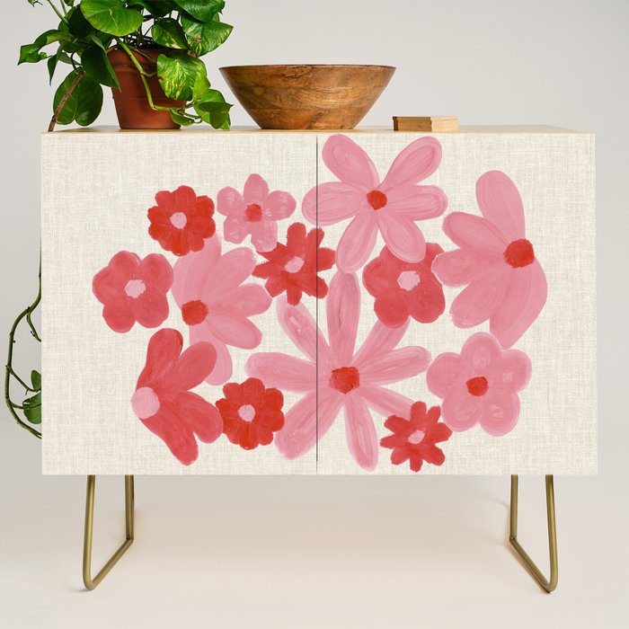 Blushing Daisy Credenza Gallery Image 1
