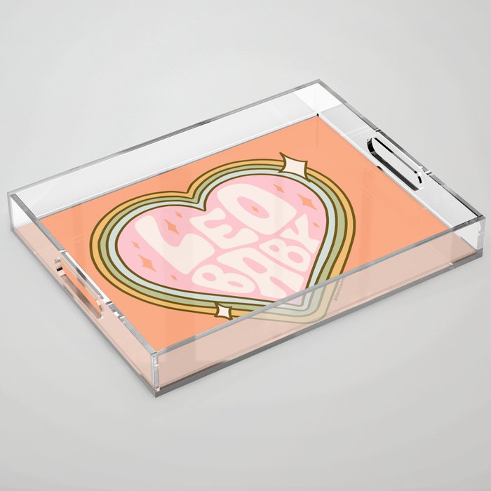 Leo Baby Acrylic Tray Gallery Image 1