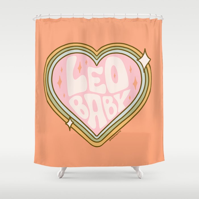 Leo Baby Shower Curtain Gallery Image 1