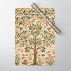 William Morris Tree Of Life, Morris Tree  Wrapping Paper Gallery Image 1