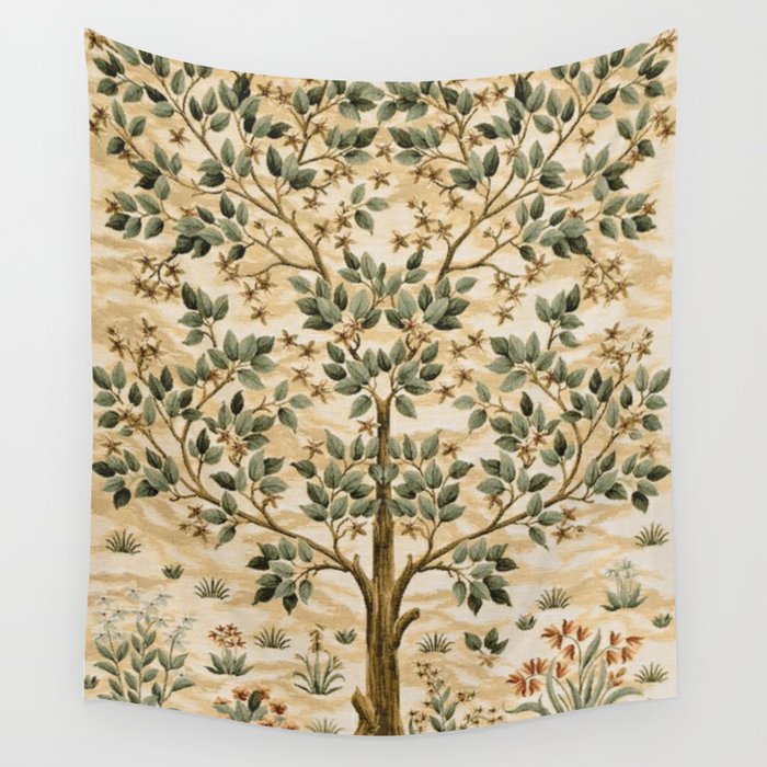 William Morris Tree Of Life, Morris Tree  Wall Tapestry Gallery Image 1