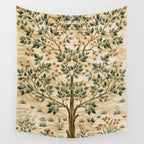 William Morris Tree Of Life, Morris Tree  Wall Tapestry Gallery Image 4