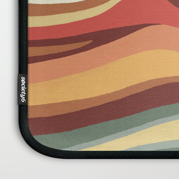 Rainbow cat 1 coffee milk drop Laptop Sleeve Gallery Image 3