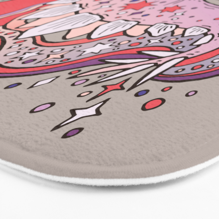 Star Stego | Space Sparkle Palette Bath Mat Gallery Image 3