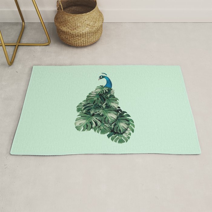 MONSTERA BIRD Rug Gallery Image 1