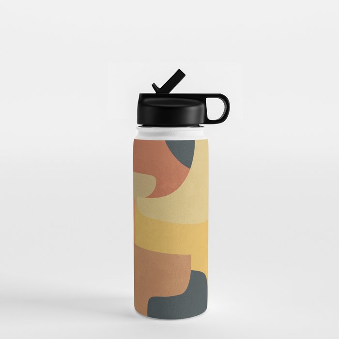 Modern Abstract Art 147 Water Bottle Gallery Image 1