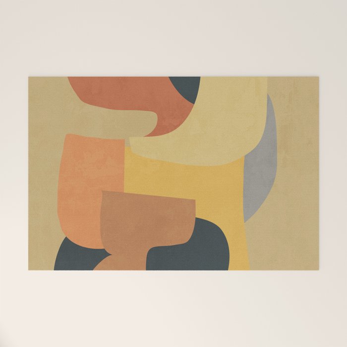 Modern Abstract Art 147 Welcome Mat Gallery Image 1