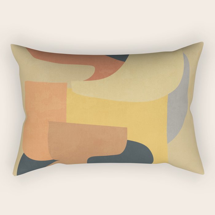 Modern Abstract Art 147 Rectangular Pillow Gallery Image 2