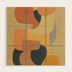 Modern Abstract Art 147 Wood Wall Art Gallery Image 1