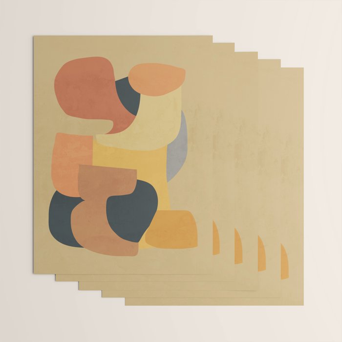 Modern Abstract Art 147 Wrapping Paper Gallery Image 3