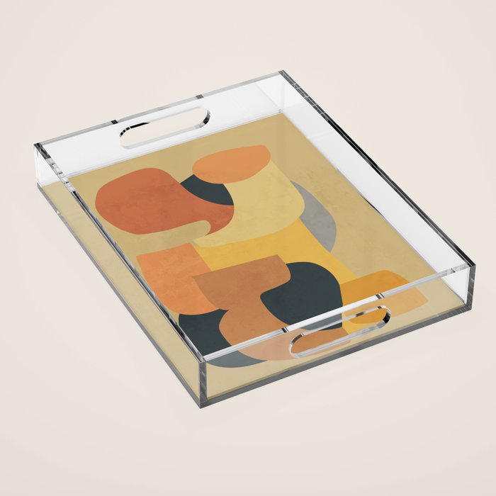 Modern Abstract Art 147 Acrylic Tray Gallery Image 1