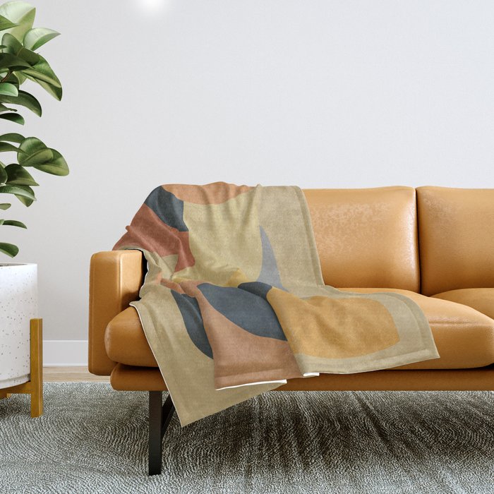 Modern Abstract Art 147 Throw Blanket Gallery Image 1