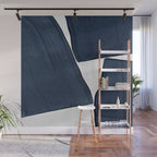 Minimalist Painting Blue III, Mid Century Modern Wall Mural Gallery Image 1