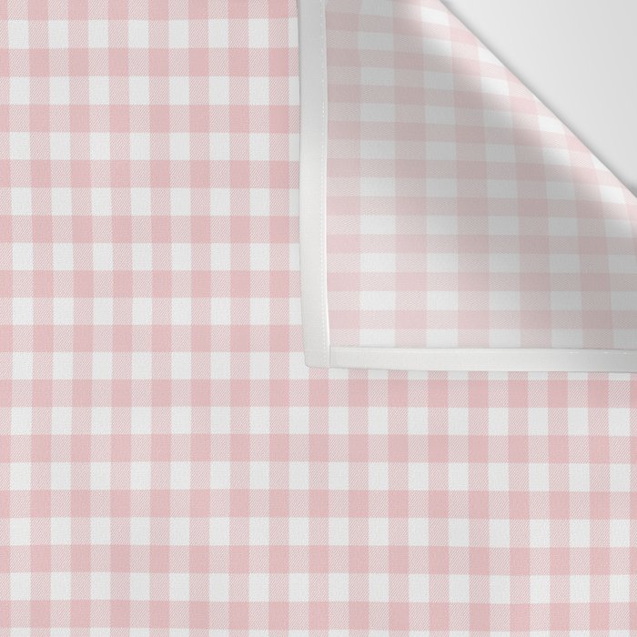 Pink Gingham Wall Tapestry Gallery Image 3