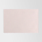 Pink Gingham Rug Gallery Image 2