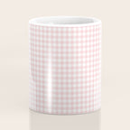 Pink Gingham Coffee Mug Gallery Image 4
