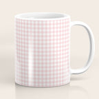 Pink Gingham Coffee Mug Gallery Image 1