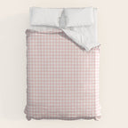 Pink Gingham Duvet Cover Gallery Image 6