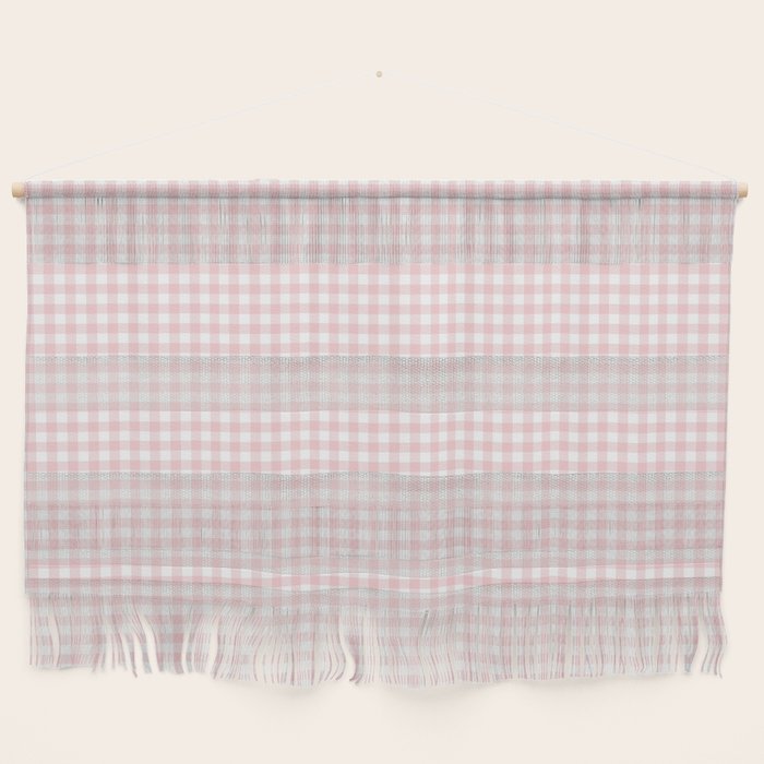 Pink Gingham Wall Hanging Gallery Image 1