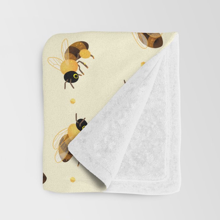 Honey bees Throw Blanket Gallery Image 3
