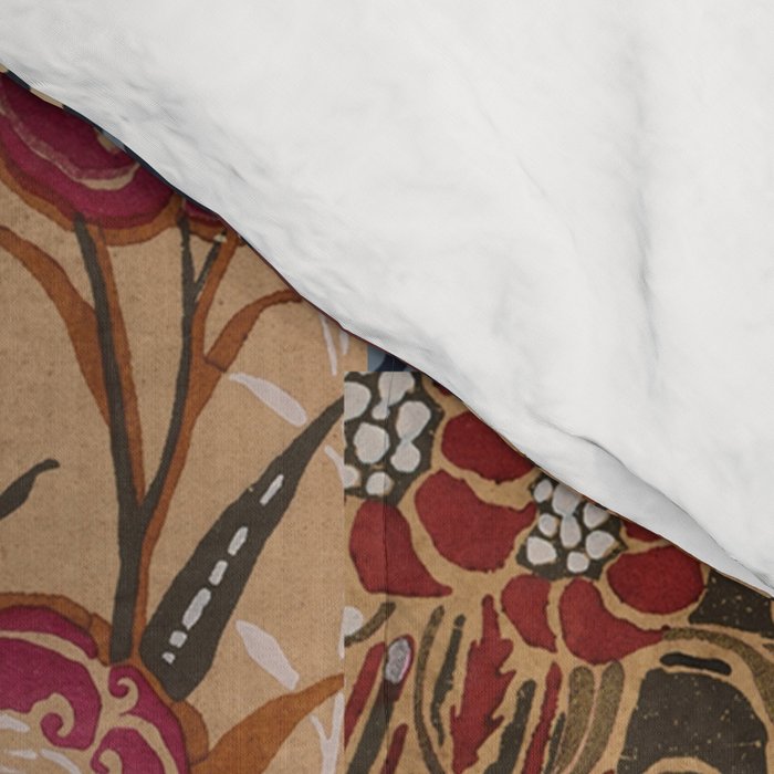 Heritage Patchwork Abstract Collage - Natural Motif Layers Comforter Gallery Image 4