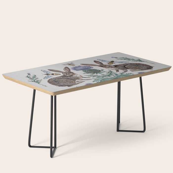 Thistle Rabbits Coffee Table Gallery Image 1