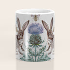 Thistle Rabbits Coffee Mug Gallery Image 4